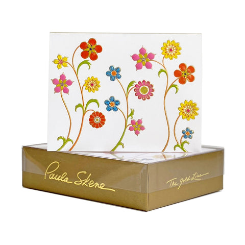 Jeweled Floral Pattern