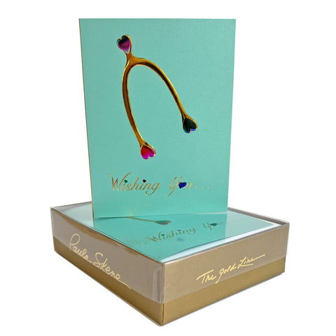 Wish Bone - Birthday Card