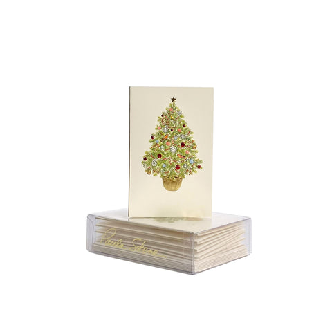 Tree in Pot Enclosure Cards