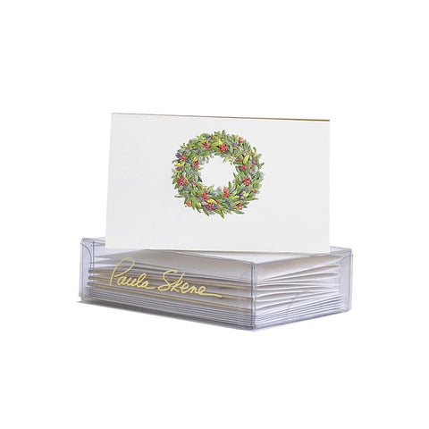 Bay Leaf Wreath Enclosure Cards