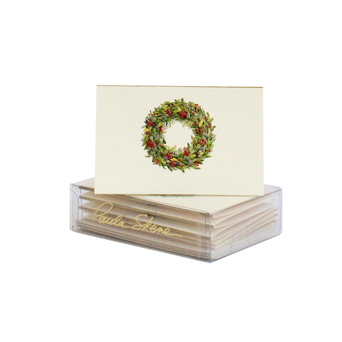 Bay Leaf Wreath Enclosure Cards