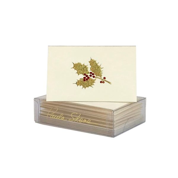 Holly Branch Enclosure Cards