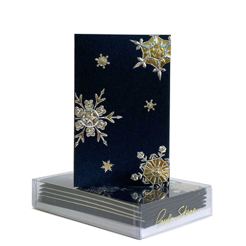 Snowflake Medley Boxed Mini Note