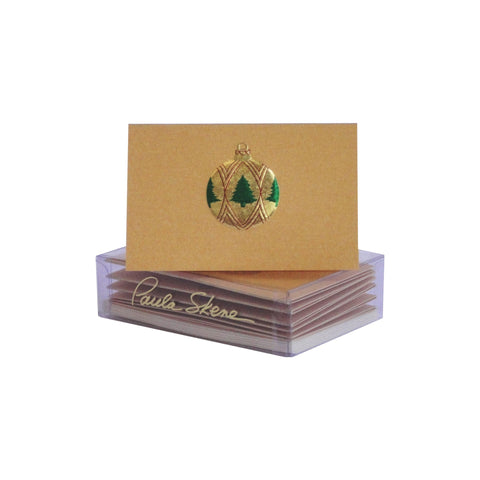 Tree Ornament Enclosure Cards