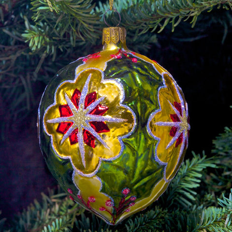 Holly Ornament - Green